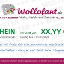Wollofant Gutschein Ansicht