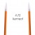2,75 mm karneol